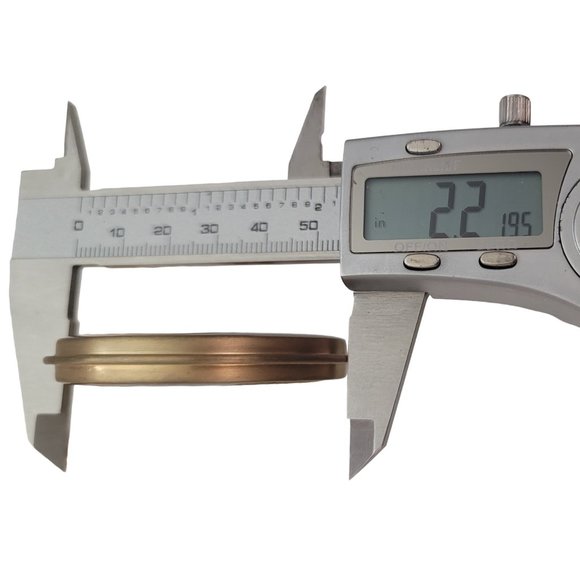 Chicos Paisley Plume Dot Reversible Pendant Gold Tone Chain Necklace 20” L E440 - Picture 6 of 7